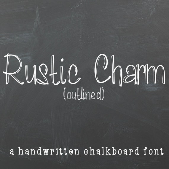 Chalkboard Font Digital Handwritten For Commercial Use Rustic Charm Outlined True Type Ttf Instant Download Chalkboard Font Digital Handwritten For Commercial Use Rustic Charm Outlined True Type Ttf Instant Download
