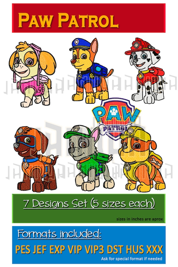 paw patrol characters dogs names