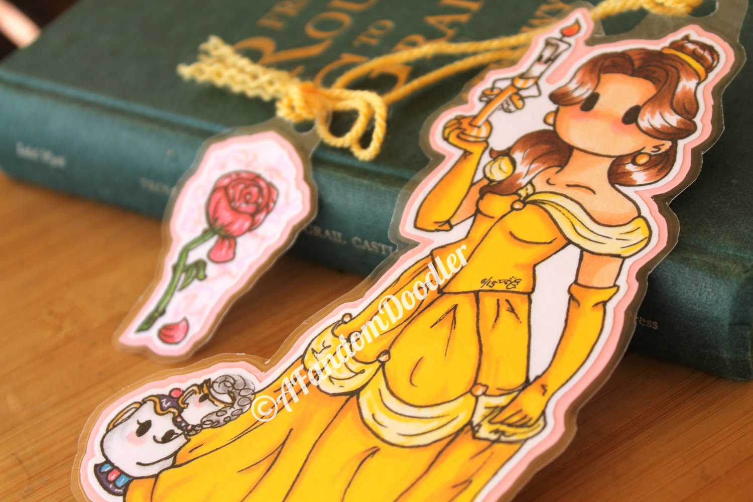 Belle Beauty and the Beast Bookmark