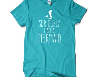 i am a mermaid shirt