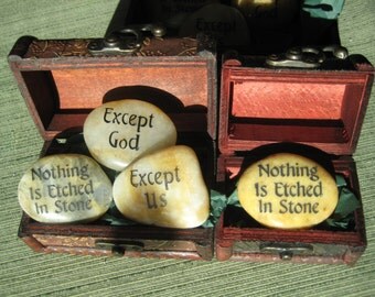 Nothing Is Etched In Stone / Except US