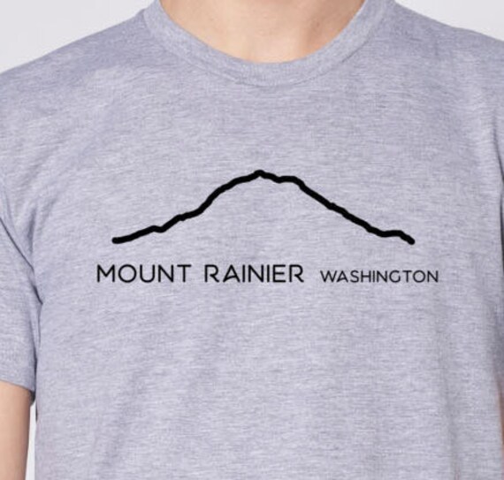 mt rainier national park tshirt