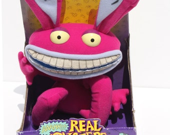 ahh real monsters plush