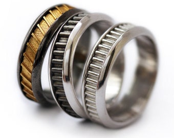 wedding band set man wedding ring his fine silver wedding engraved wedding band - Black And Silver Wedding Rings wedding band set man wedding ring his fine silver wedding engraved wedding band - Black And Silver Wedding Rings