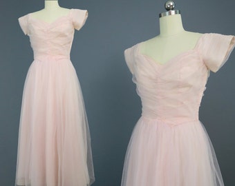1950s Cotton Candy Sweet 16 Party Dress