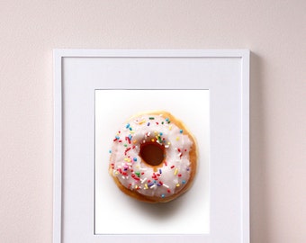 Kitchen wall art - Donut pictures - Wall Art - Giclee Print