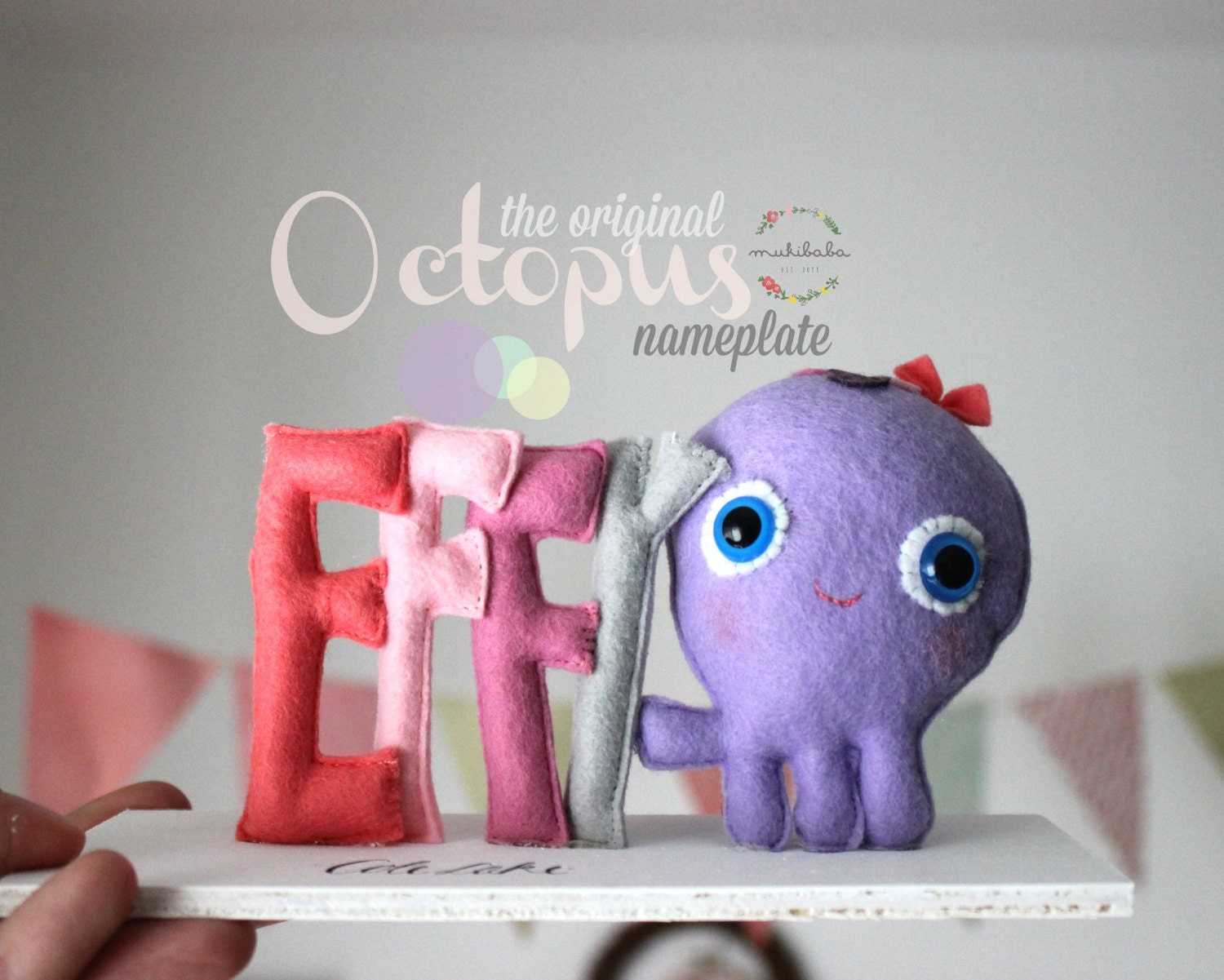 Octopus Nursery Decor Baby Octopus Under The Sea by mukibaba