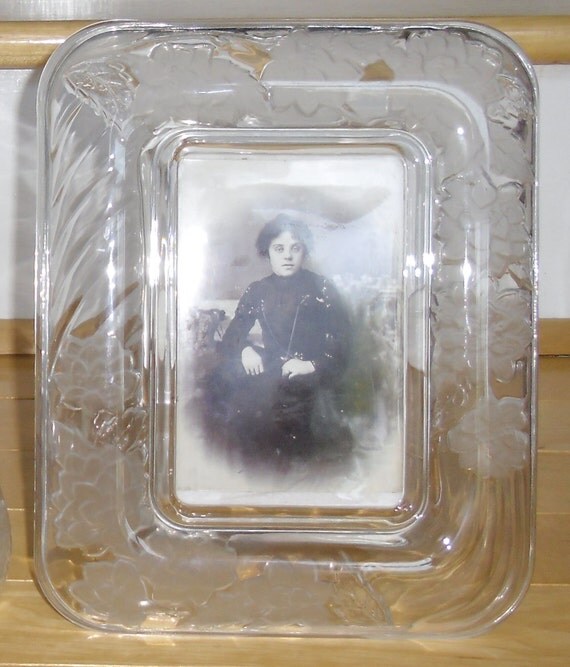 Vintage Frame Crystal Clear Signatures Made in Japan