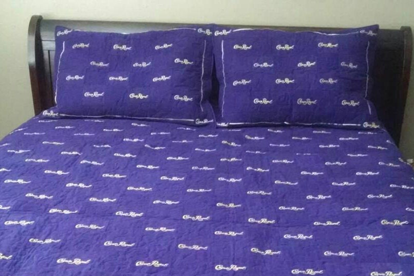 Crown Royal Pillow Shams Set of 2 Made to Order You Choose