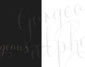 Digital Font | INSTANT DOWNLOAD |Roicamonta Basic italic  Font | single font file | Open Type Font (.otf)