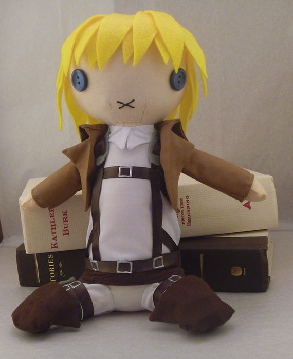 armin attack on titan plush