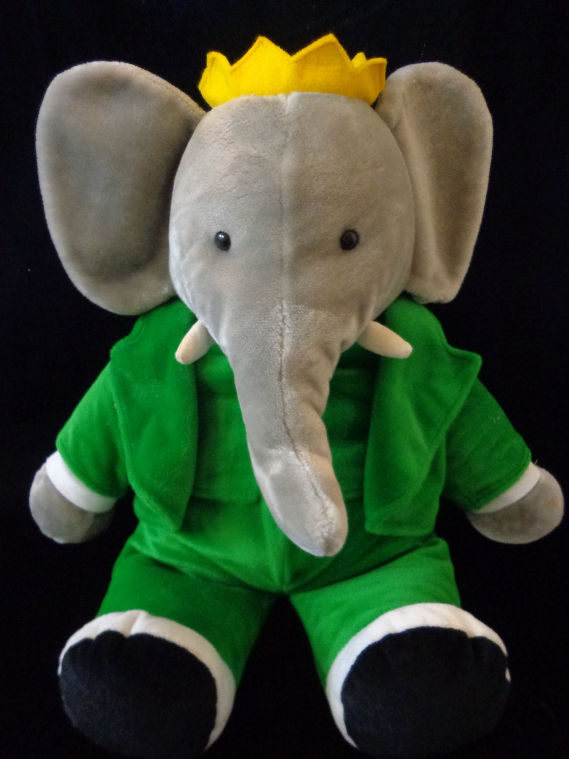 babar the elephant soft toy