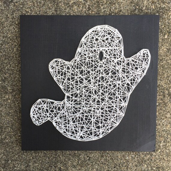 MADE TO ORDER String Art Ghost Sign by TheHonakerHomeMaker on Etsy