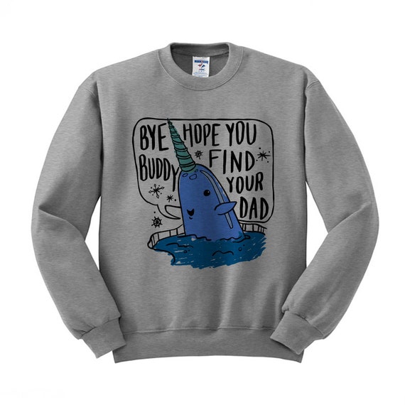 Mr. Narwhal Elf Sweatshirt Funny Christmas Sweater Elf Movie