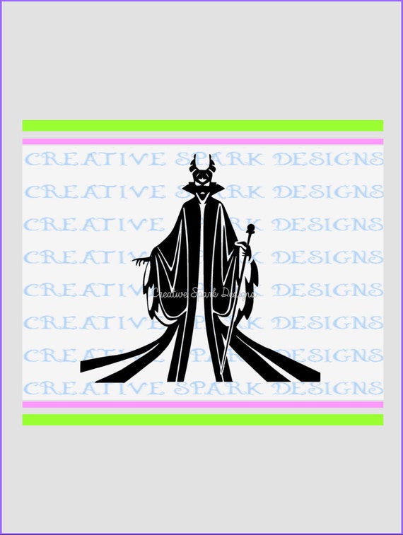 Download Maleficent Silhouette SVG Image Download