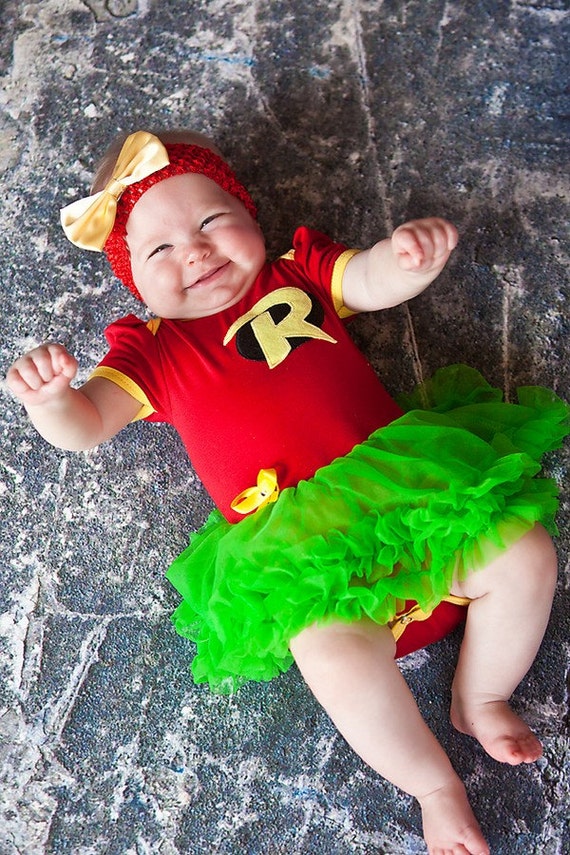 Baby Tutu and Headband Outfit 2 Piece Robin by