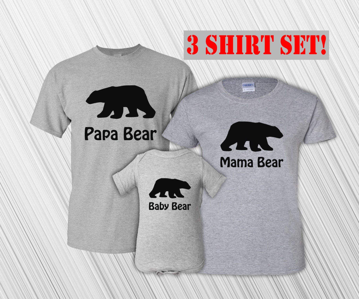 papa bear and mama bear shirts