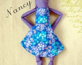 Stuffed toy, gift for her, soft toy, toys for kids, stuffed dog, Nancy-The-Puppy, FREE SHIPPING