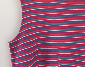 vintage 90's Express Tricot button back tank