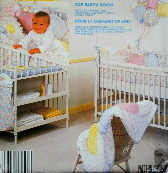Uncut Vintage 1980s Baby Nursery Room Sewing by ...
