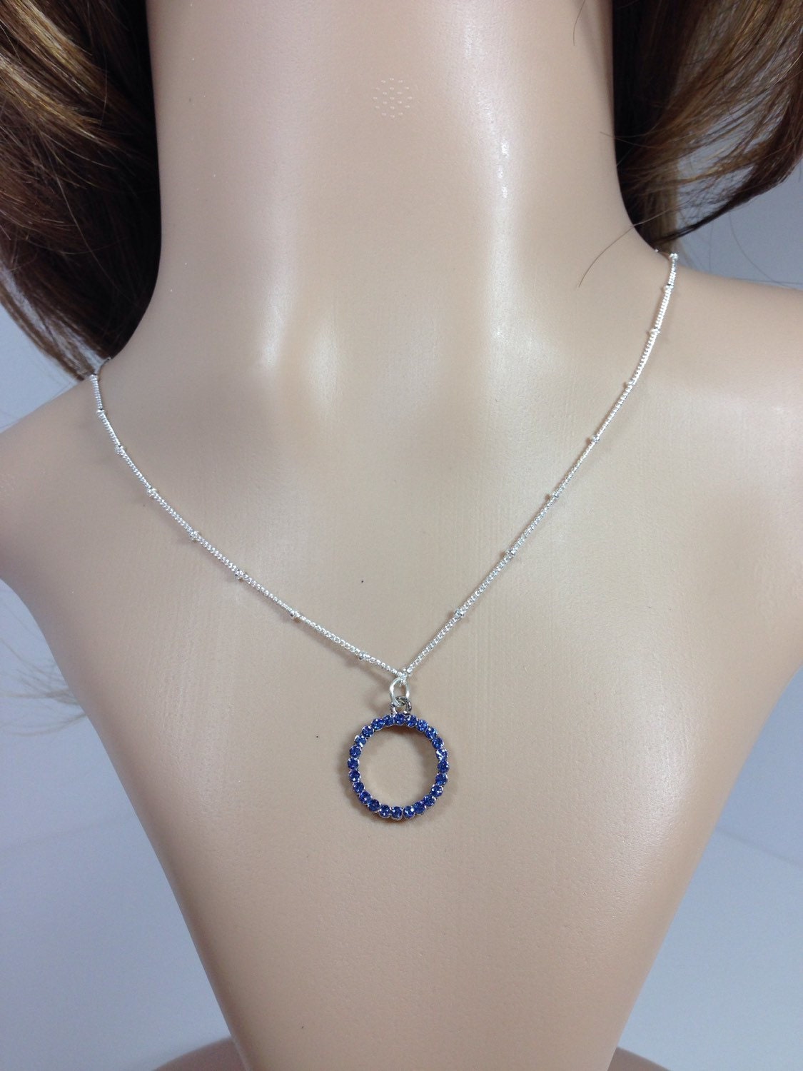 Swarovski circle pendant Clearance
