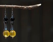 Baltic amber earrings Baltic amber jewelry Silver earrings Sterling silver jewelry Wire wrapped earrings Oxidized earrings Gift for her Baltic amber earrings Baltic amber jewelry Silver earrings Sterling silver jewelry Wire wrapped earrings Oxidized earrings Gift for her