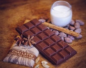 Vegan Milk Chocolate with Chai Tea Vegan Milk Chocolate with Chai Tea
