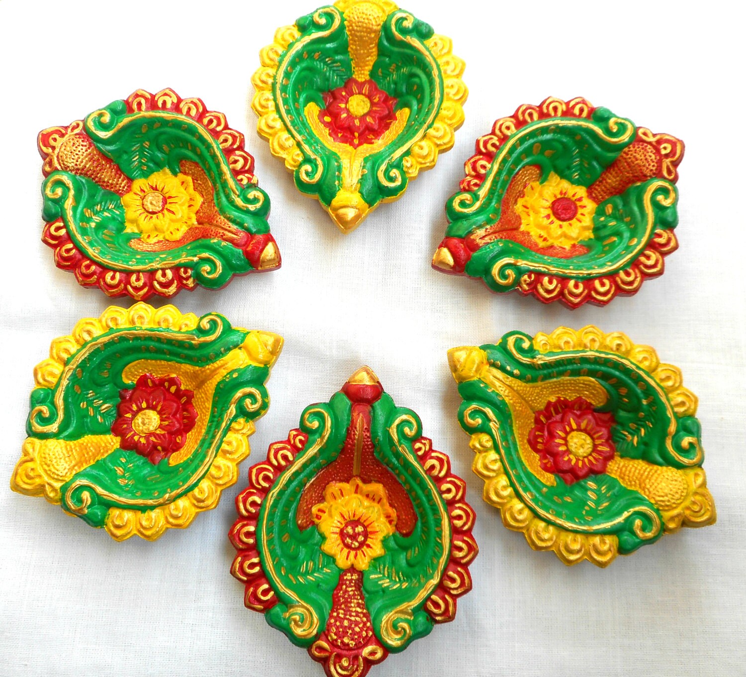 Diwali Diya Indian Clay Diya Terracotta Diya by IndiaTradition