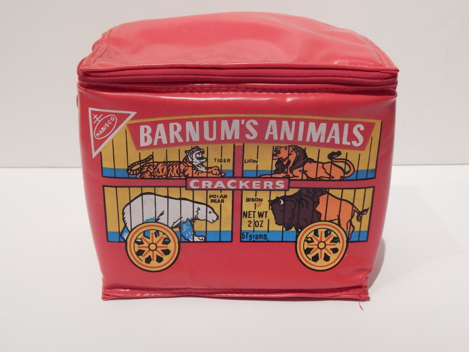 Vintage Animal Cracker Lunch Box Barnum & by CLASSICTOYSANDDOLLS