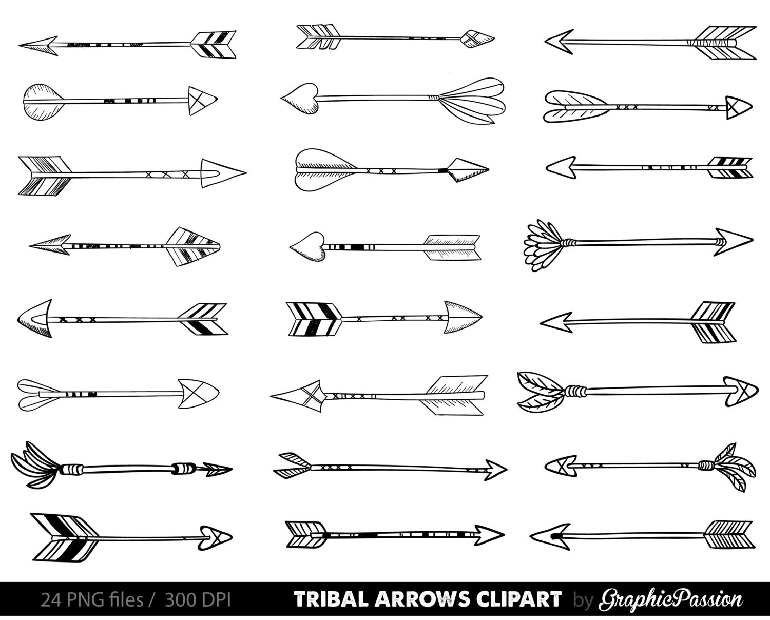 free doodle arrow clipart - photo #24