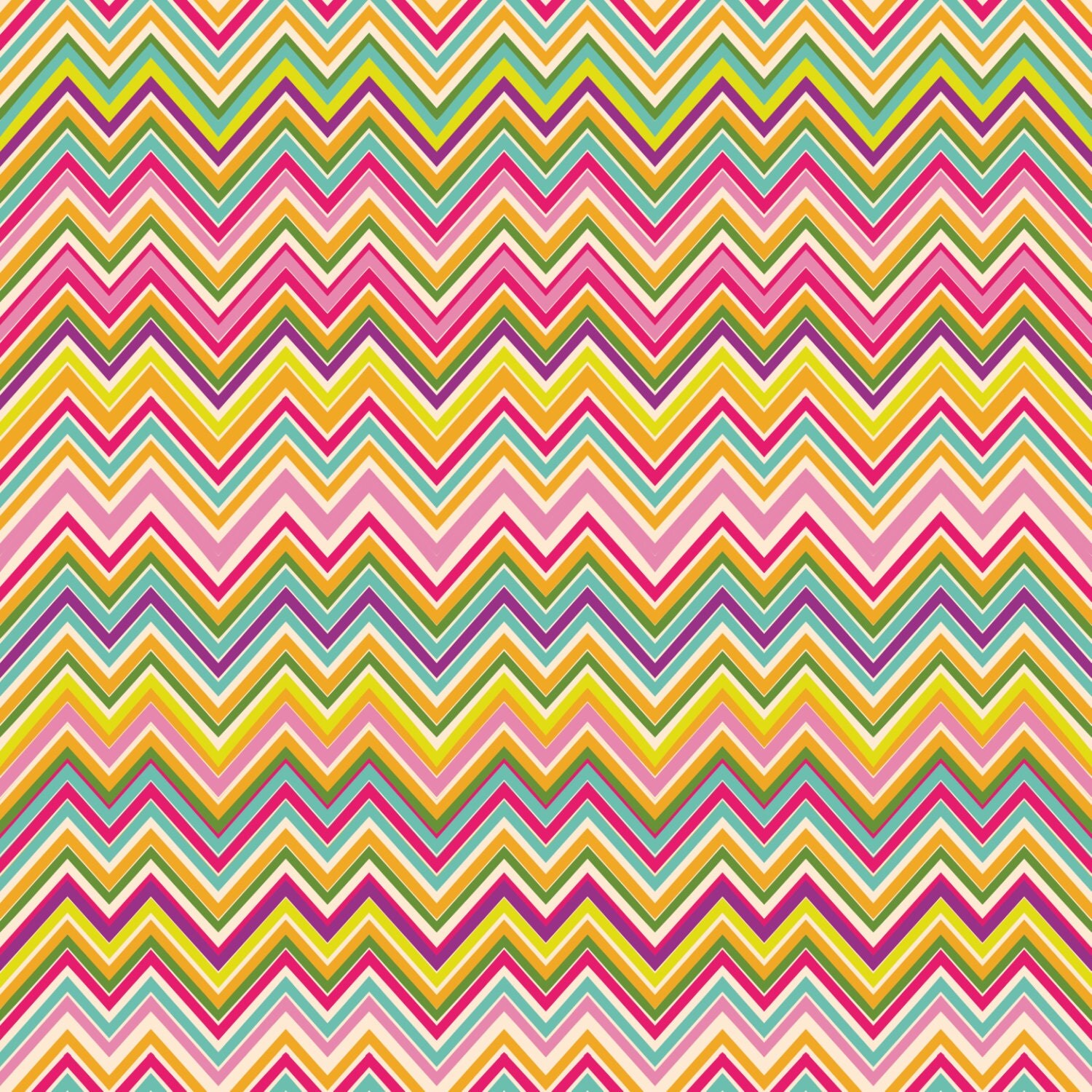 Heat Transfer Vinyl Multi Colored Chevron by BluegrassPrintCo