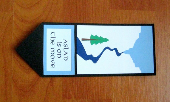 items similar to narnia bookmark chronicles of narnia book marker