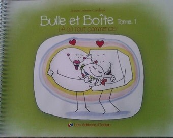 Bubble and box/story book and coloring book
