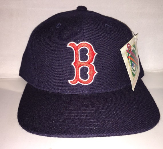 Vintage Boston Red sox New Era Fitted hat cap size 7 by SnapsEtc