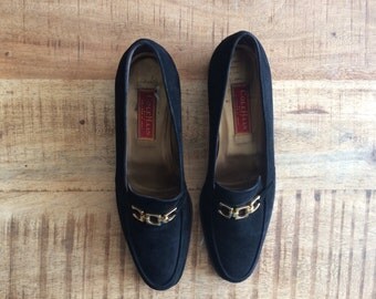 Vintage Suede Cole Haan Loafers