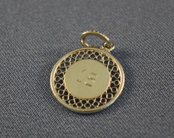 Items similar to adorn - silver filigree medallion - sterling silver ...