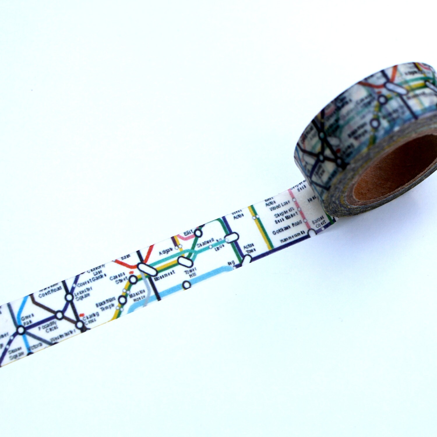 London Map Washi Tape London Underground Tube MT tape Map