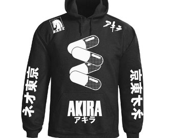 Akira anime inspired hoodie