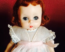 Vintage Alexander Doll - Alexanderkins in tagged dress