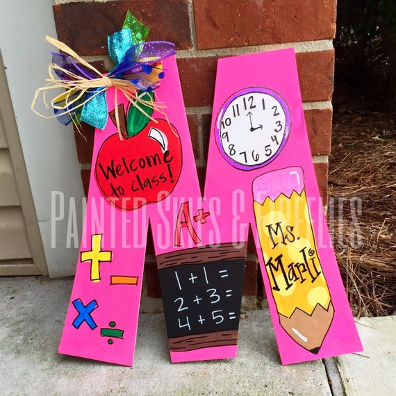 Teacher Door Hanger / Back to School / Teacher Gift