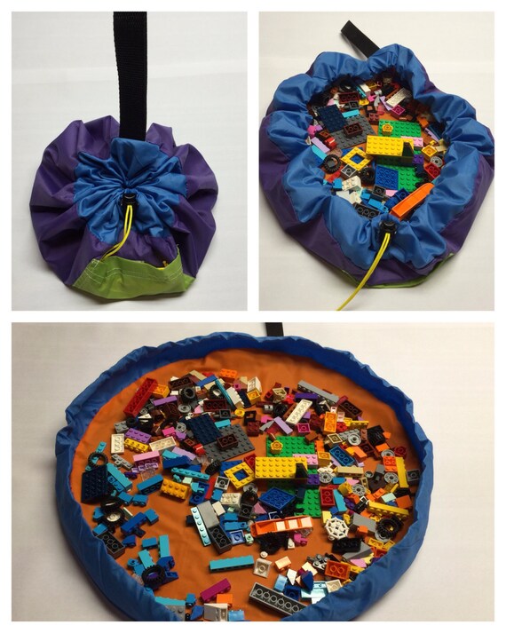 Mini Lego Bags/Toy Play Mats. Play surface by CustomSewingByTracie