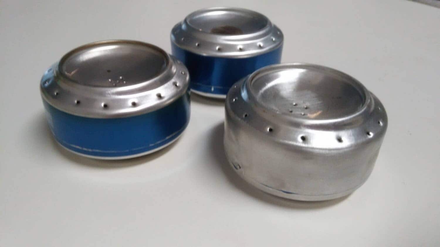 Survival soda can stove