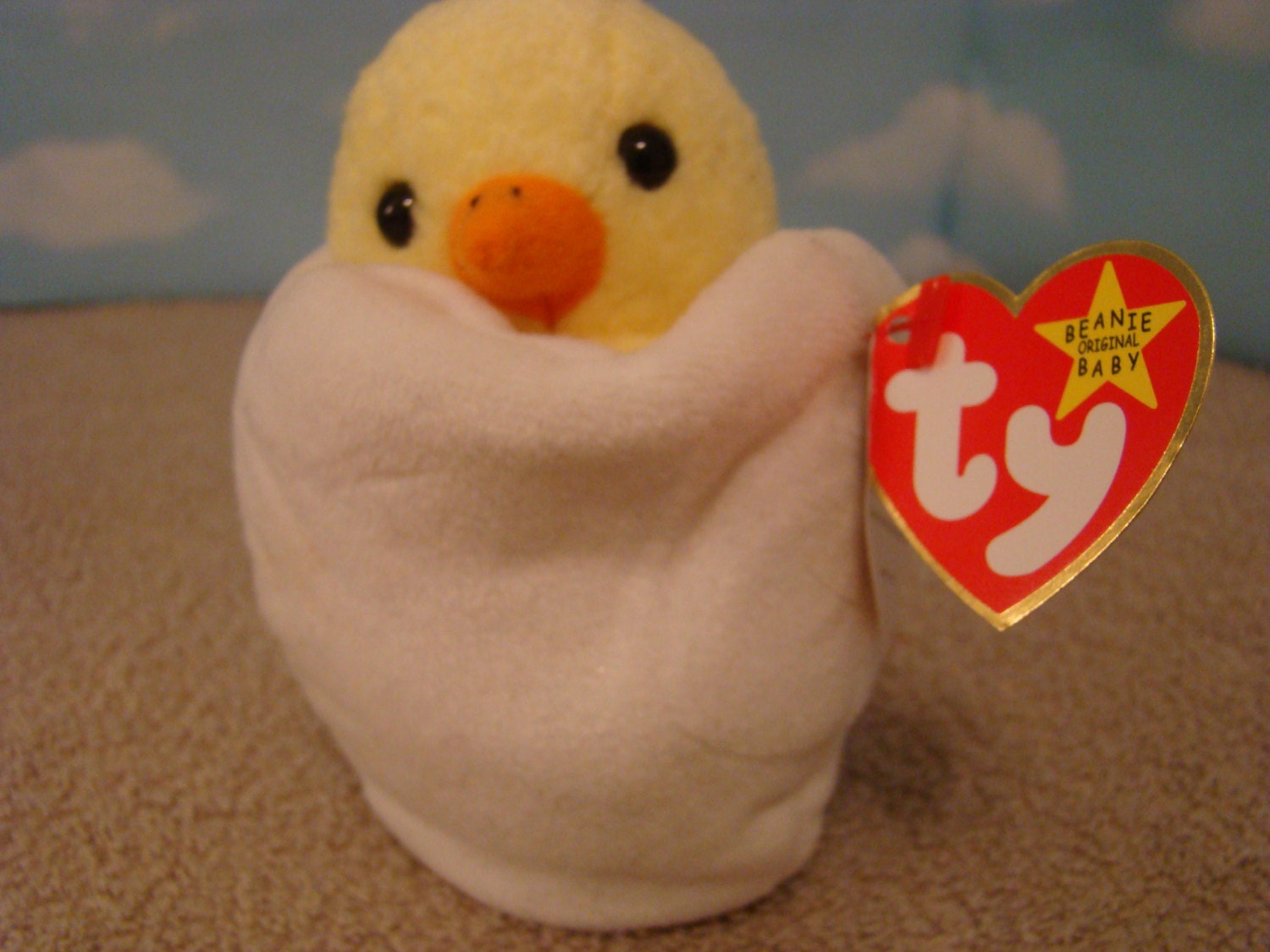 Eggbert the Baby Chick Ty Beanie Baby