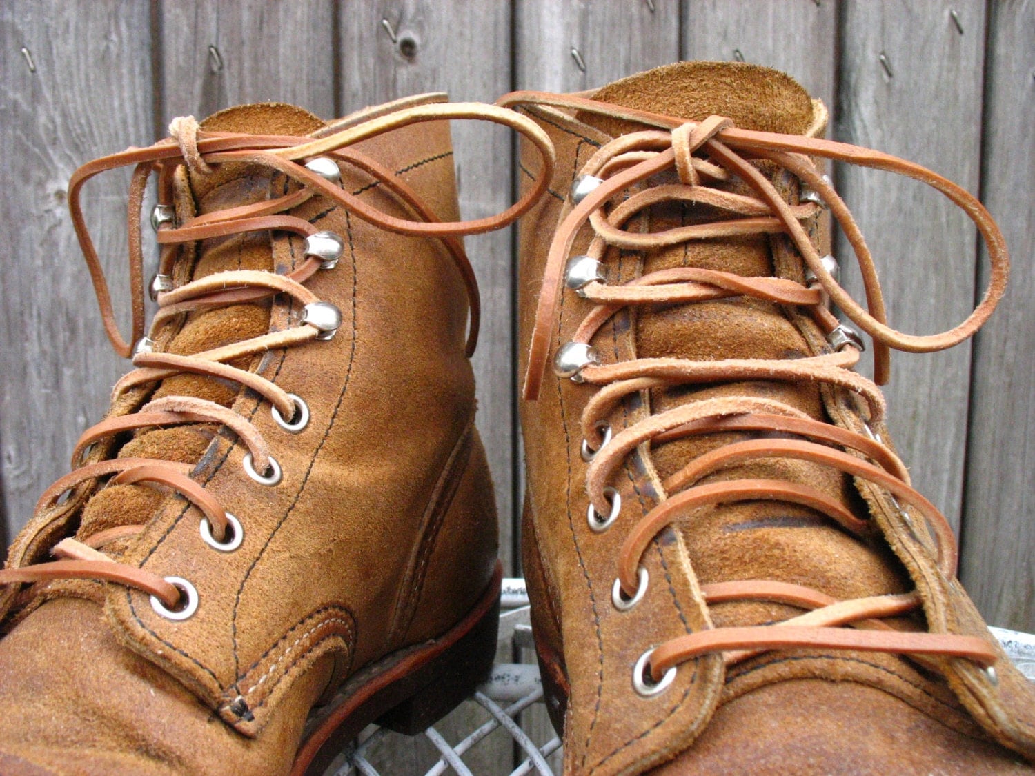 Leather Laces for Red Wing Iron Rangers 8113.