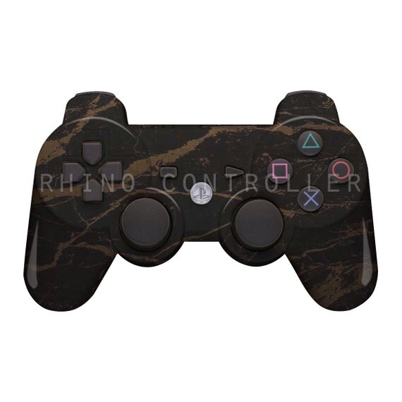 Custom PS3 controller Wireless Glossy by RhinoControllers on Etsy