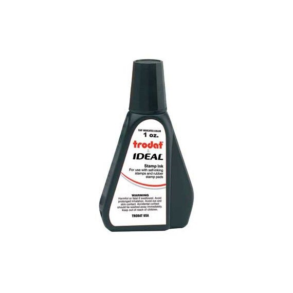 Water Based Selfinking Refill Ink Trodat and Ideal 1 oz