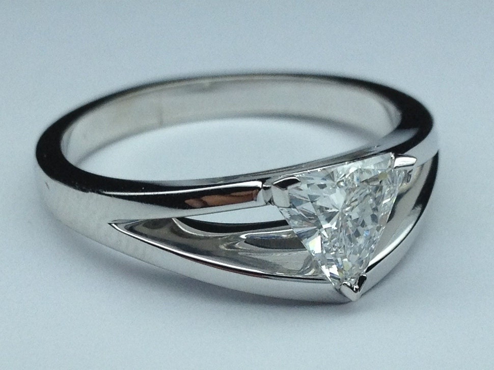 trillian cut diamond ring