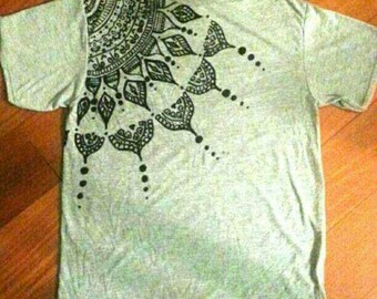 light mehndi colour t shirt