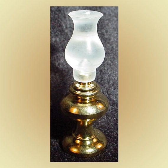 Dollhouse Miniature Hurricane Lamp