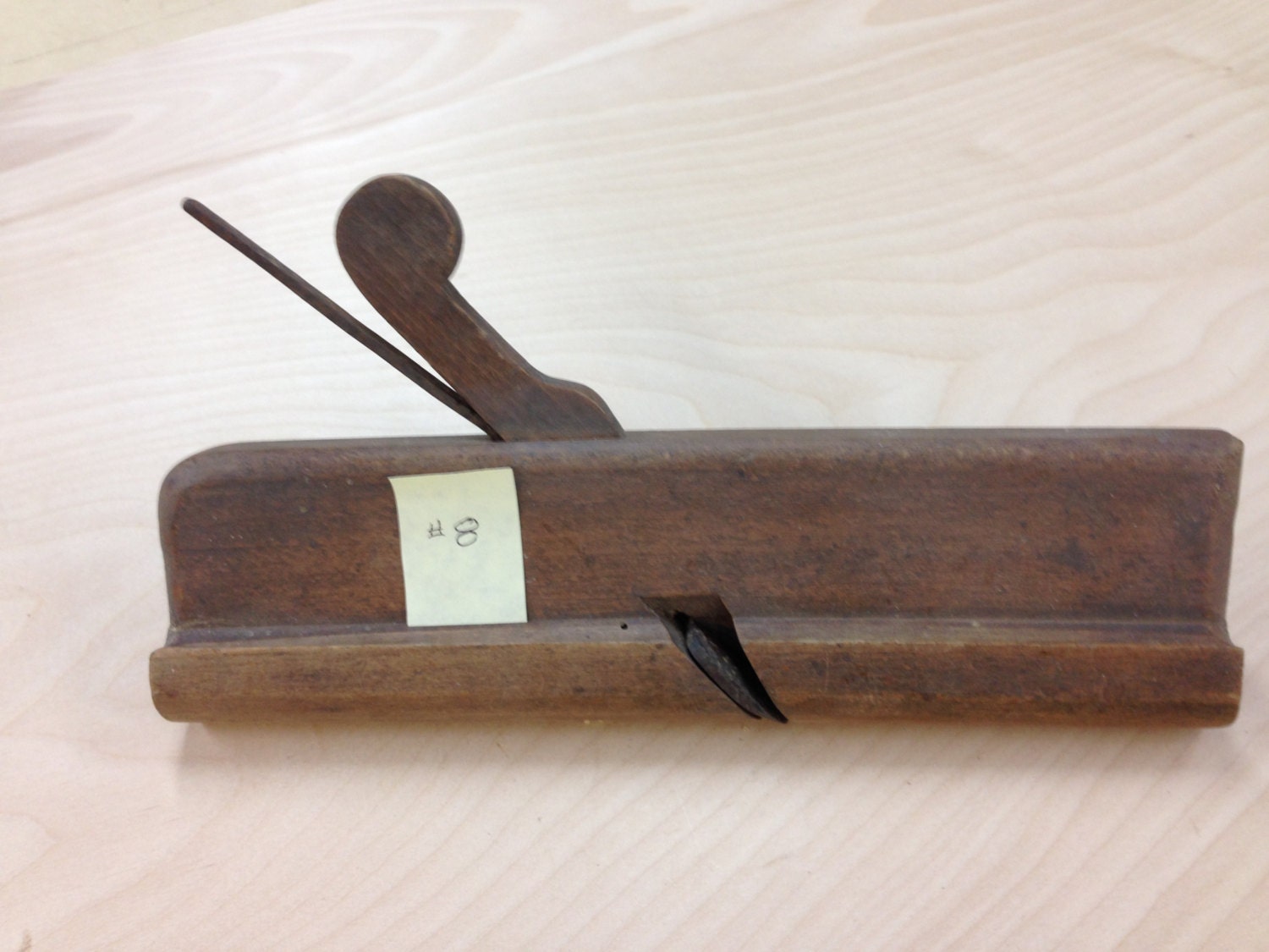 Wood Plane Halfround Cove Molding Hand Plane circa 1750